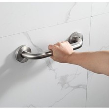 Fixer365 Yaşlı Hasta Engelli Paslanmaz Tutma Tutunma Barı 40 cm Çap:32 cm