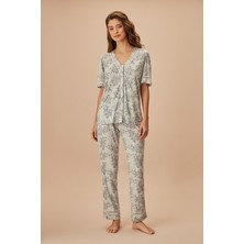 Suwen Young Mother Maskülen Pijama Takımı
