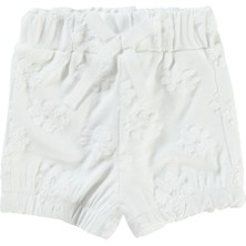 Civil Baby Kız Bebek Şort 6-18 Ay Ekru
