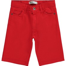 Civil Boys Erkek Çocuk Kapri 6-9 Yaş Kırmızı