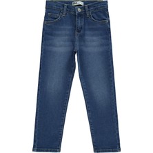 Civil Boys Erkek Çocuk Kot Pantolon 6-9 Yaş Mavi