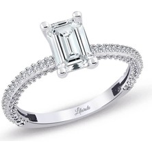 Lilarote Radiant Taşlı Altın Yüzük