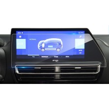Engo Citroen C5 Aircross 10 Inç Multimedya Ekran Koruyucu Şeffaf