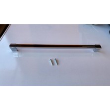 Dekor Topkapı Krom/siyah 320 mm Kulp Dk 70320