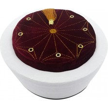 Akıncı Tekstil Kadife Sarık - Bordo