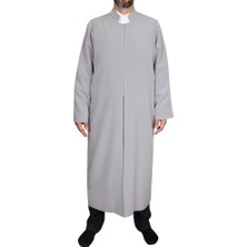 Akıncı Tekstil Hakim Yaka Cübbe Gri