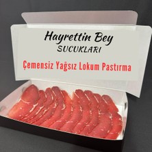 HBS Hayrettin Bey Sucukları Özel Yağsız Çemensiz Lokum Pastırma 500 gr