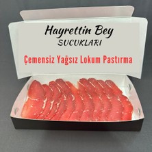 HBS Hayrettin Bey Sucukları Özel Yağsız Çemensiz Lokum Pastırma 1 kg