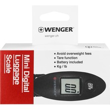 Wenger Travel Gear Wenger Mini Dijital Bavul Tartısı 611883