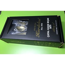 Kardelen Titanyum Gold 12 Kişilik 72 Parça Kaşık Çatal Bıçak Seti