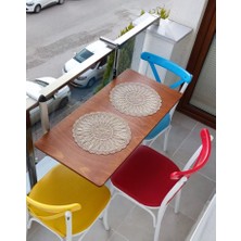 Mosstech Katlanır Portatif Balkon Masası