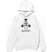 Pla Deadlift Baskılı Sweatshirt