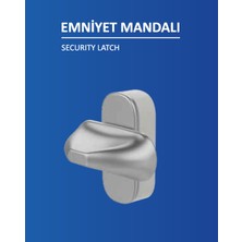 Penpazarı Pencere Kilidi Emniyet Mandalı Ekstra Güvenlik Çocuk Kilidi (5 Adet)