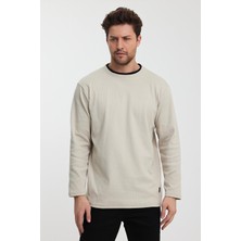 Alexander Gardi Alexandergardı Bisiklet Yaka Garnili Sweatshirt (E22-72300)