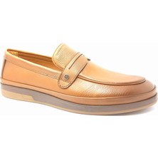 Marcomen 152-17434 Taba Erkek Loafer Günlük Deri Ayakkabı