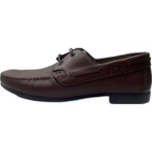 Rekirs Erkek Kahverengi Bağcıklı Loafer Ayakkabı Re027-10