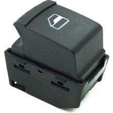 Vager Skoda Fabia Mk1 2000-2008 Arka Sol Cam Açma Düğmesi Tuşu Butonu