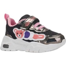 Meliten Kids Işıklı Kids Sneaker Esnek Rahat Çocuk Spor Ayakkabı Tam Kalıp Günlük Ayakkabı Platin