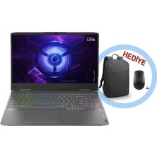 Lenovo Loq 15IRH8 82XV00G9TXM2 Intel Core I7-13620H 64 GB 512 GB SSD RTX4060 15.6" Full Hd Windows 11 Home Notebook çanta ve mouse hediyeli