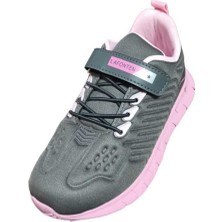 Meliten Kids Günlük Anatomik Taban Çok Hafif Kız Sneaker Kaymaz Taban Rahat Spor Ayakkabı Pembe