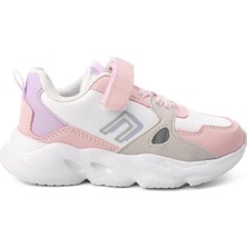 Cool Anatomik Taban Kız Pembe Günlük Cırtlı Çocuk Spor Ayakkabı Tokyo