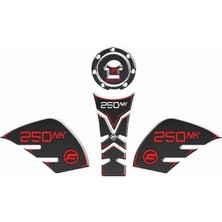 Monero Cf Moto 250NK 2018-2022 Uyumlu Tank Pad Kırmızı