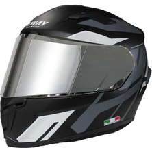 Sway Sw 820 Dakar 1 Full Face Motosiklet Kaskı - Xl