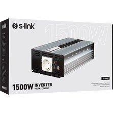 Ayt S-Link SL-1500W DC12V-AC230V 1500W Inverter 12V-220V Çevirici Dönüştürücü