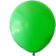 Organizasyon Pazarı 12 inç Çim Yeşili renk 10 lu Pastel Dekorasyon Balonu