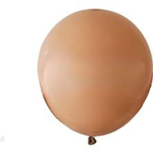 Organizasyon Pazarı 12 inç Çöl Kumu renk 10 lu Retro Dekorasyon Balonu