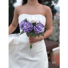 Medusa Iz Gelin Çiçeği ve Damat Yaka Buketi (Gelin, Düğün, Nişan, Kına, El Buketi, Gelin Çiçeği, Damat)