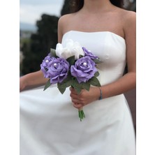 Medusa Iz Gelin Çiçeği ve Damat Yaka Buketi (Gelin, Düğün, Nişan, Kına, El Buketi, Gelin Çiçeği, Damat)
