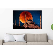 Caddeko Masal Istanbul Sultan Ahmet Camisi Masalsı Gece Istanbul Tablosu Dkm-75-3b