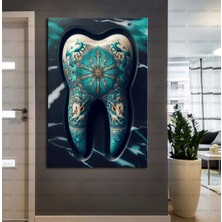 Caddeko Ağız ve Diş Polikliniği, Dişçi Tabloları Dekoratif Diş, Dekoratif Dişçi, Dişçi Dekorasyonu DSC423