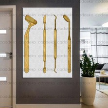 Caddeko Ağız ve Diş Sağlığı Polikliniği Tabloları Dekoratif Diş, Dekoratif Dişçi, Dişçi Dekorasyonu DSC-151