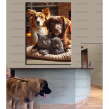 Caddeko Pet Center Dekorasyon Veteriner Kliniği Tabloları VTR25