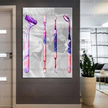 Caddeko Ağız ve Diş Sağlığı Polikliniği Tabloları Dekoratif Diş, Dekoratif Dişçi, Dişçi Dekorasyonu DSC-146