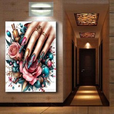 Caddeko Tırnak Süsleme, Nail Art Kanvas Tabloları Dkm-Trn2
