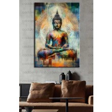 Caddeko Buddha Feng Shui Kanvas Tablo FNGS18