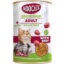 Moochie Et Suyu Çorba Dana Etli Yetişkin Kedi 135 ml