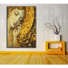 Caddeko Guistav Klimt Freya'nın Gözyaşları Yeni ve Modern Yorum DKMR273