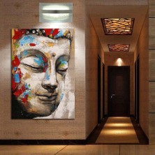 Caddeko Buddha Feng Shui Buda Kanvas Tablo Fngs8