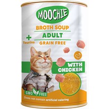 Moochie Et Suyu Çorba Tavuklu Yetişkin Kedi 135 ml