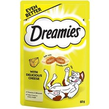Dreamies Içi Dolgulu Peynirli Kitir Kedi Ödülü 60 gr