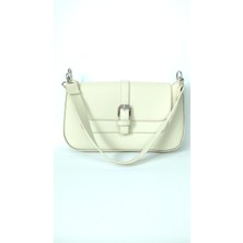 Güneş Modest Krem Retro Kol Çantası