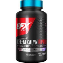 efx sports kre alkalyn ph correct kreatin creatine ripped the strong cutting formula 120 kapsul