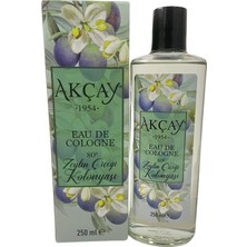 Akçay Zeytin Çiçeği Kolonyası 80° 250 Ml Kutulu Cam Şişe