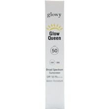 Glowy Glow Queen SPF50+ Güneş Koruyucu Yüz Kremi 40ml