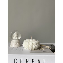 Çakra 2 adet Çiçek Bubble Kokulu Vegan Soya Mum