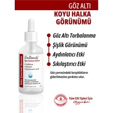 Embeauty Göz Çevresi  Giderici Aydınlatıcı, Koyu Halka Görünümünü Azaltan Göz Serumu 30 M